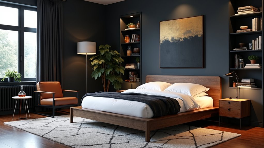 25 Cozy Bedroom Ideas for Men That Look Strong and Stylish stylish men s cozy bedrooms