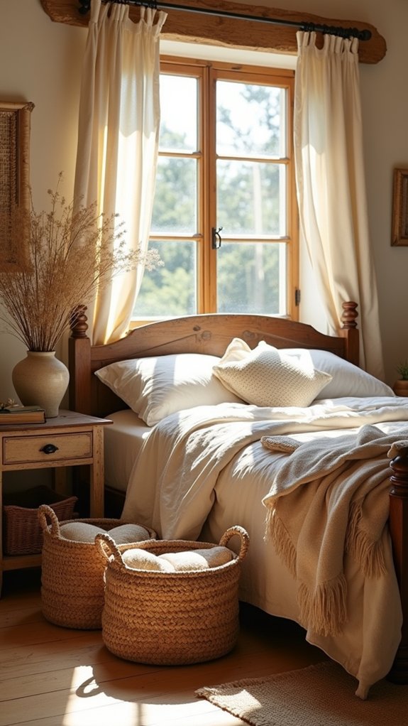 stylish natural fiber storage