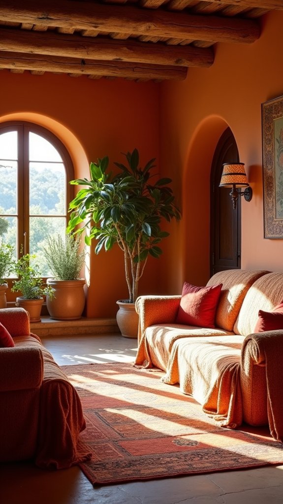 terracotta warmth and texture
