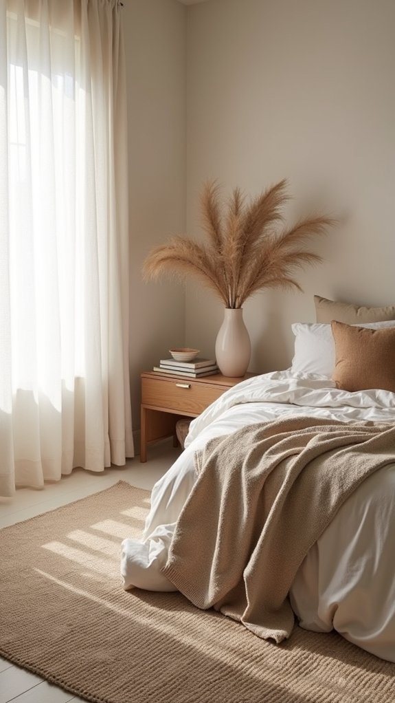 textured fabrics create coziness