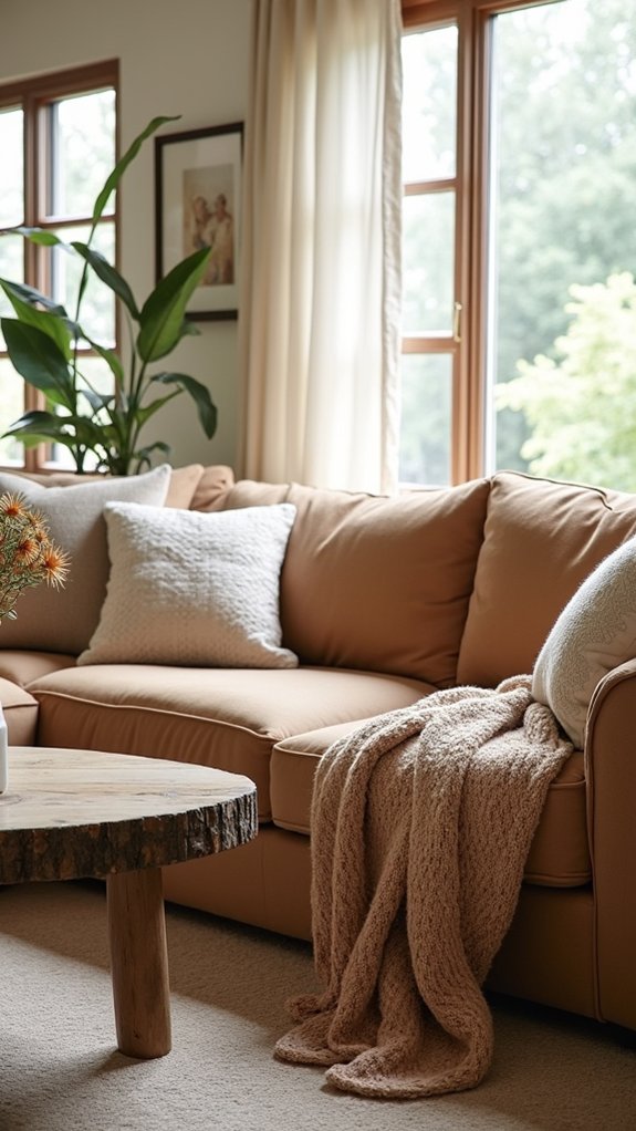 textured sectional comfort style