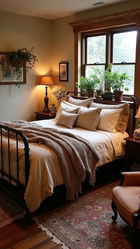 themed basement bedroom charm
