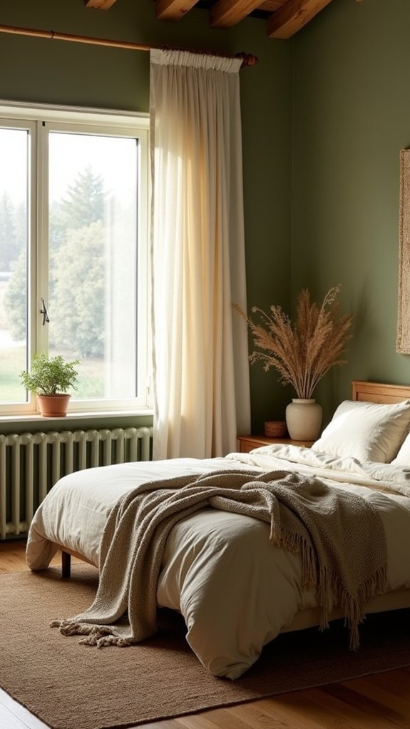 tranquil earthy olive embrace