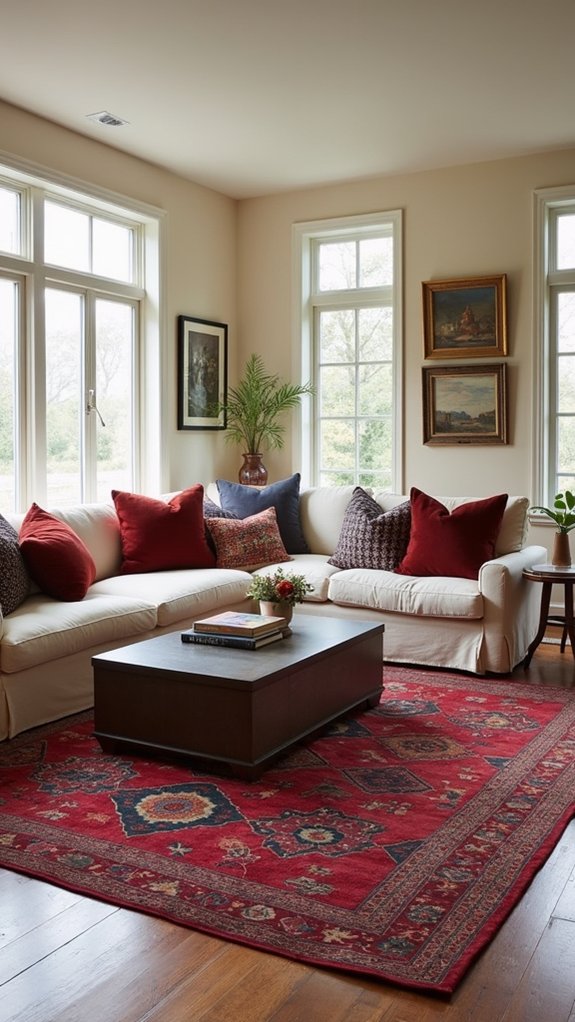 transform room with statement rug