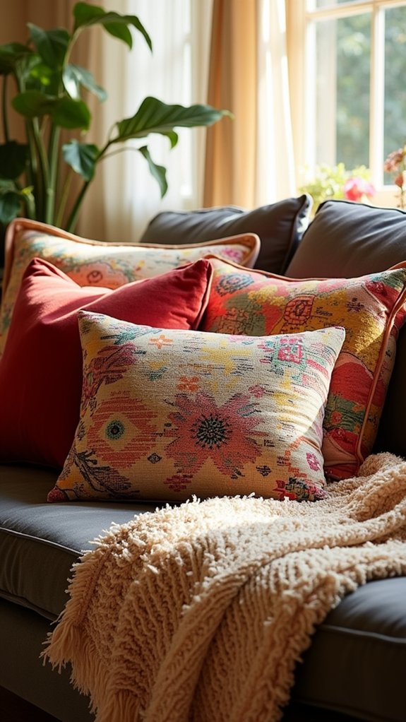 travel inspired living room decor