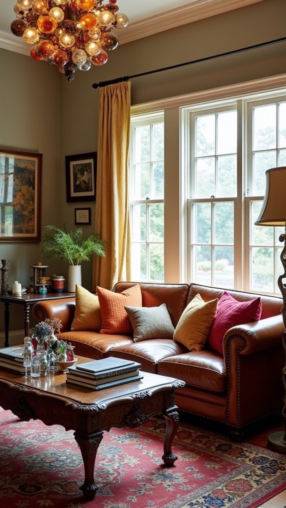 unique light fixtures elevate ambiance