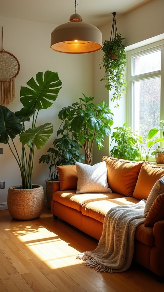 vibrant indoor plant arrangements