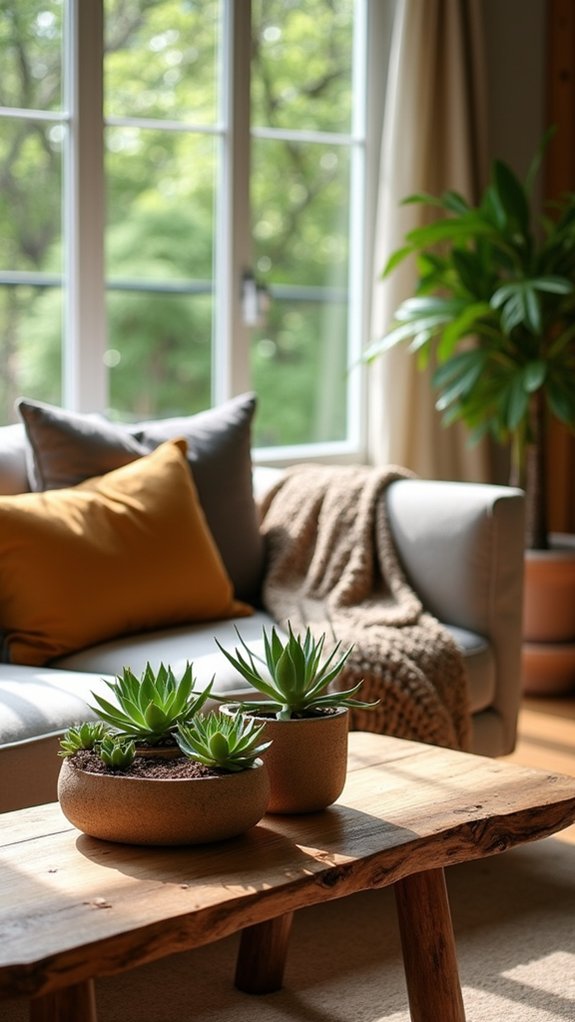 vibrant low maintenance nature decor