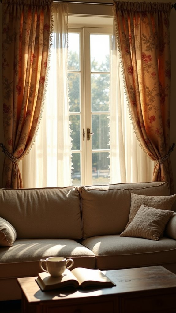 vintage charm with warmth