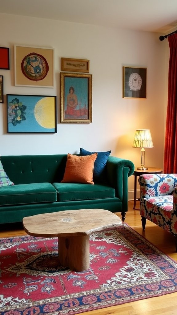 vintage modern furniture blend