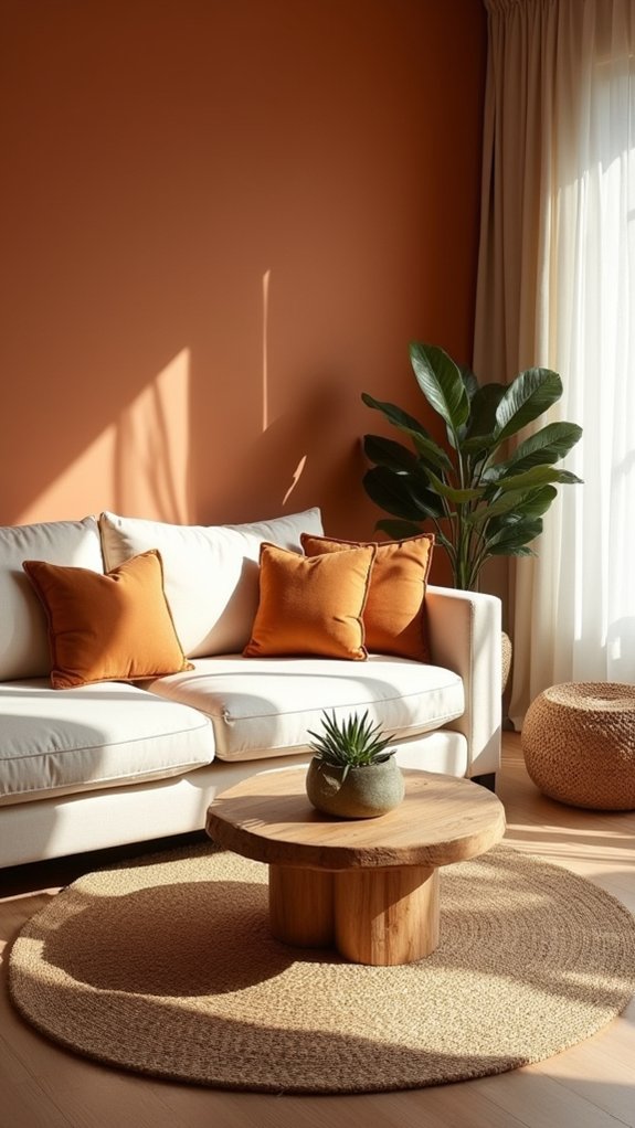 warm earthy terracotta charm