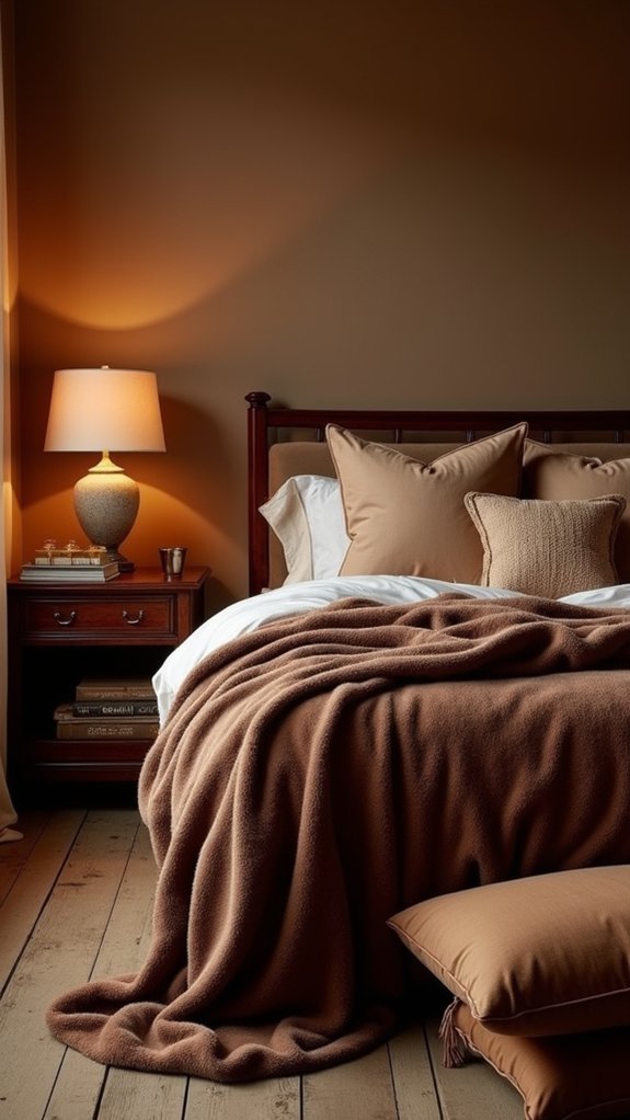 warm inviting bedroom retreat