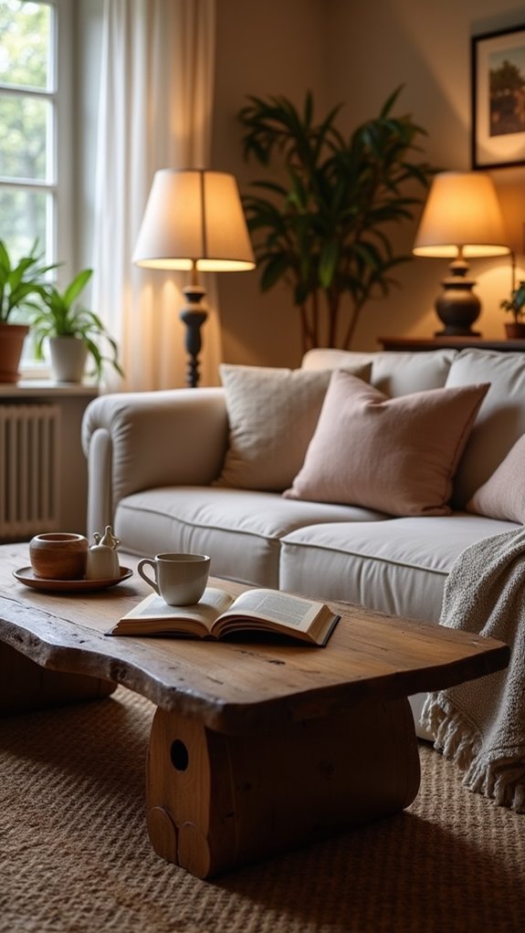 warm inviting lighting atmosphere