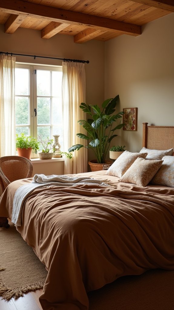 warm textures and personal touches
