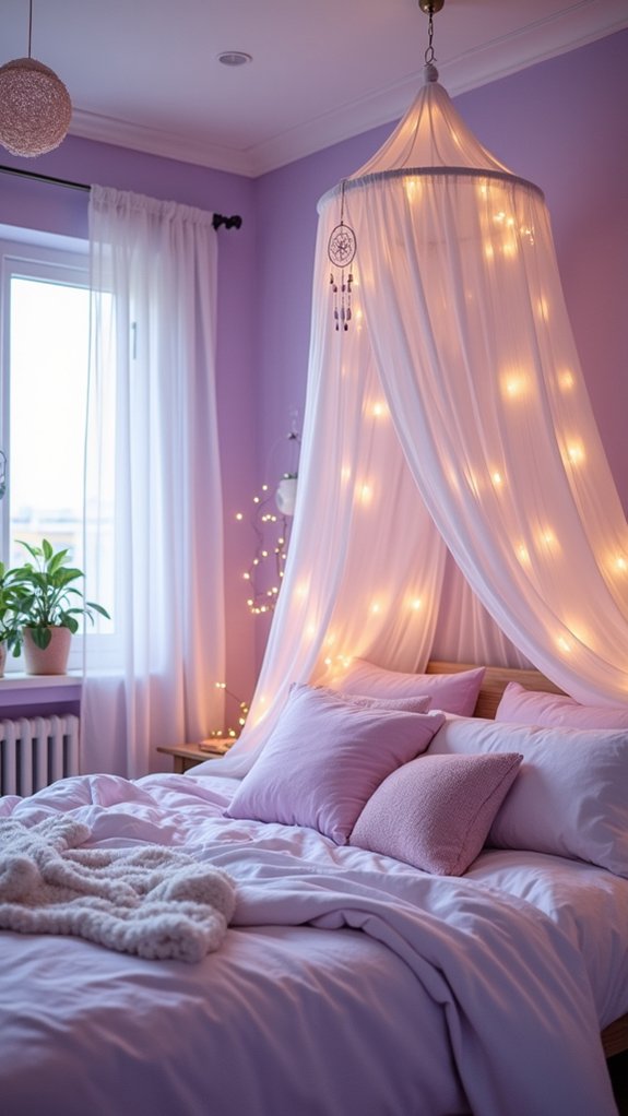 whimsical canopy for sanctuary