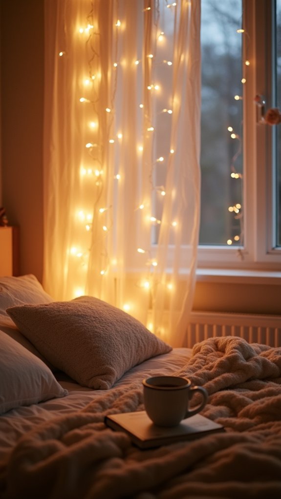 whimsical dreamy bedroom ambiance
