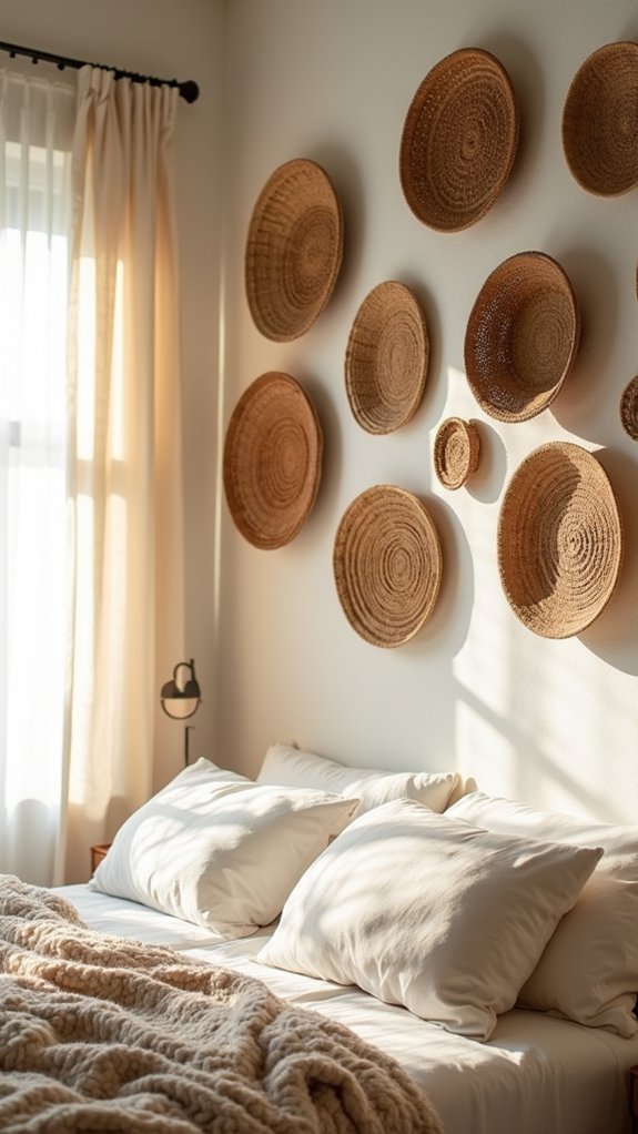 woven baskets for decor