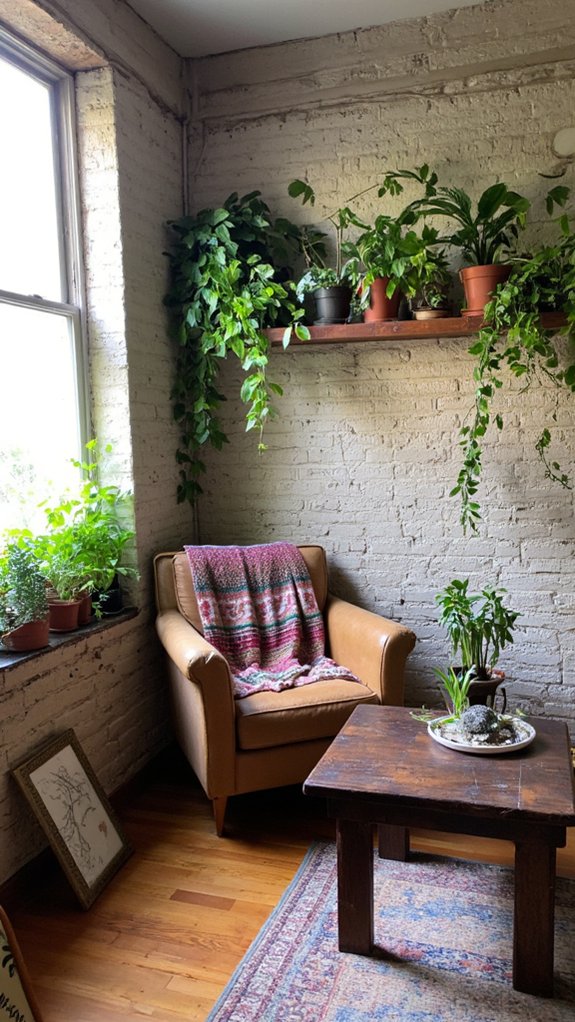 add greenery for vitality