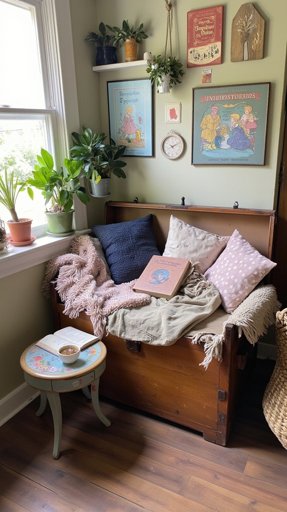 antique chest seating solution