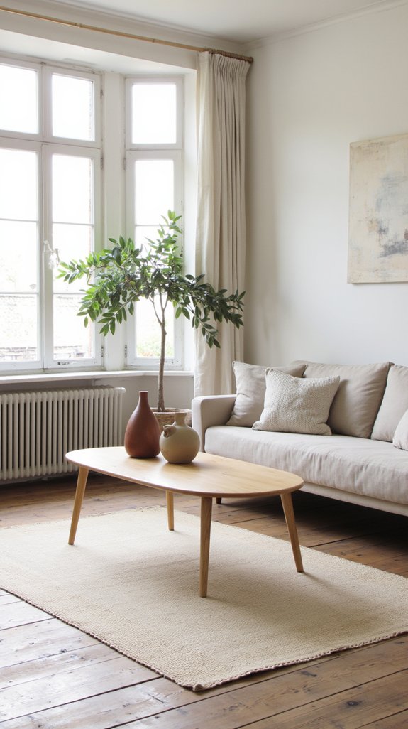 balanced minimalist neutral aesthetics