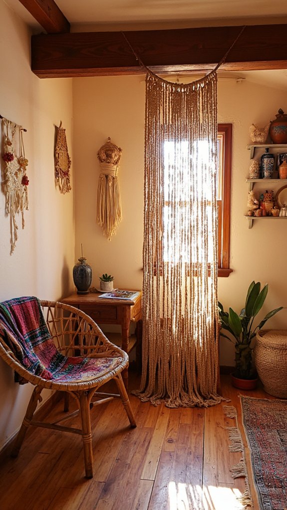 beaded curtains for separation