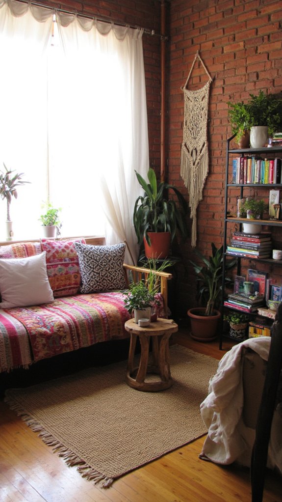 bohemian charm and warmth