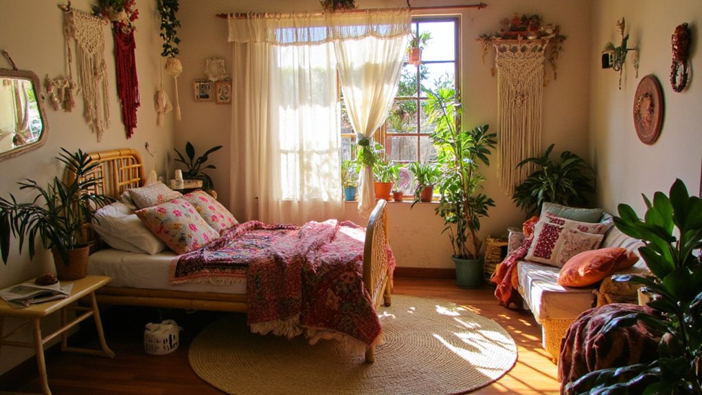 boho bedroom makeover ideas