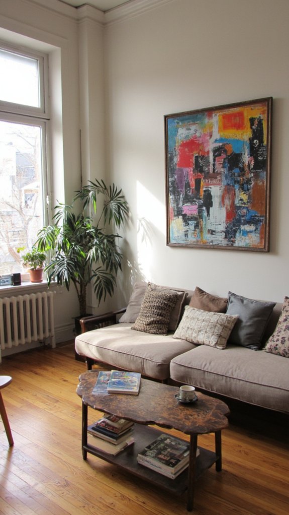 bold art creates focal points