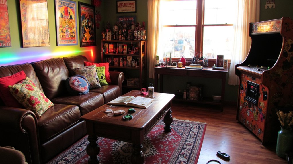 21 Bold Gamer Man Cave Ideas With Strong Personality bold gamer man cave ideas