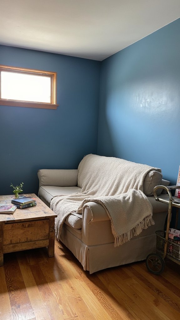 bold inviting steel blue