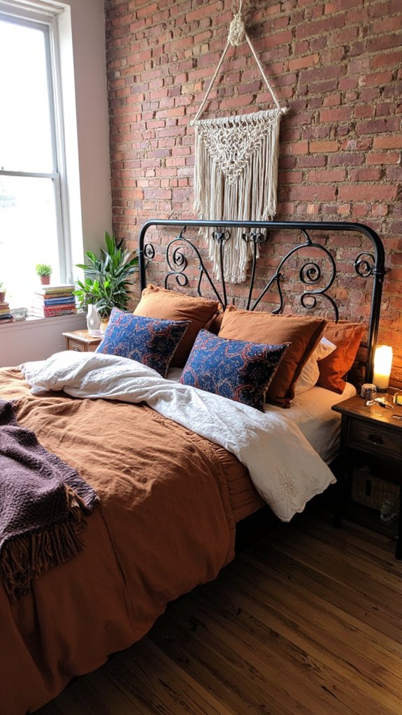 bold metal headboard transformation