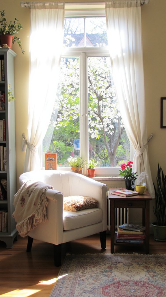 bright airy reading escape