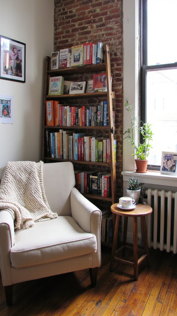 charming curated book collection