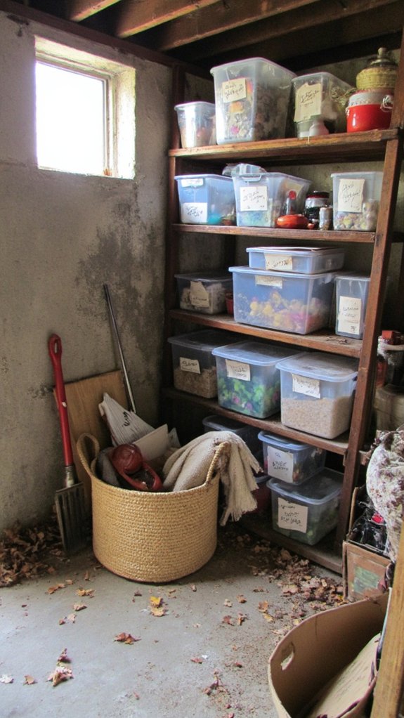 clear organized stylish storage