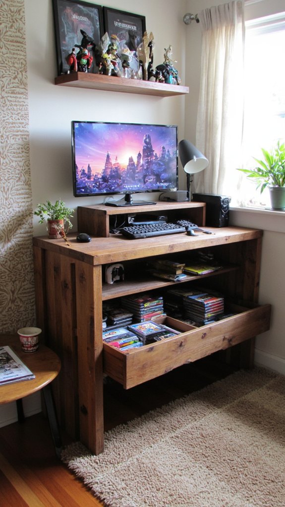 clutter free gaming organization solutions