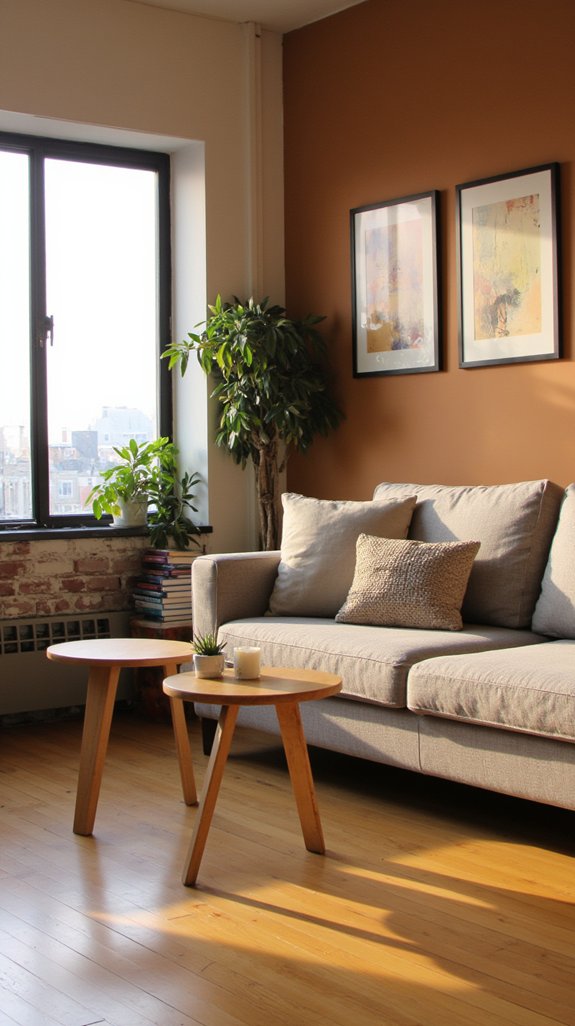 clutter free stylish apartment living