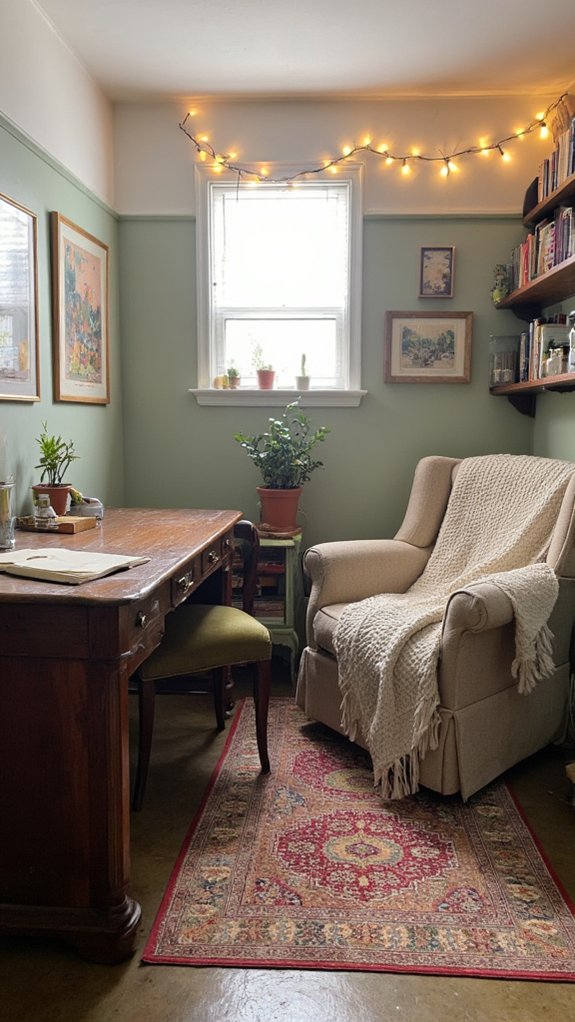 cohesive basement design theme