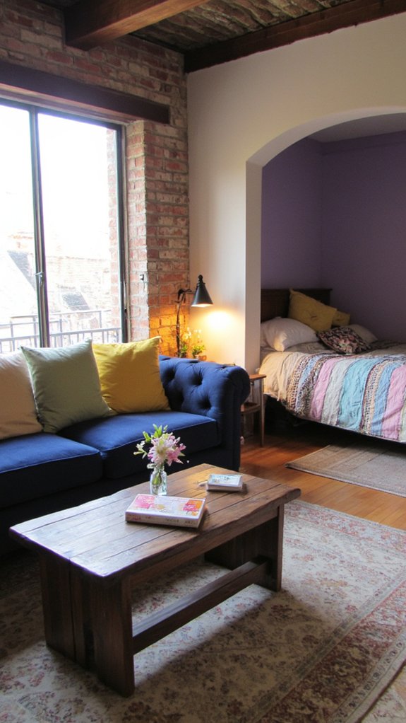 color coded area differentiation