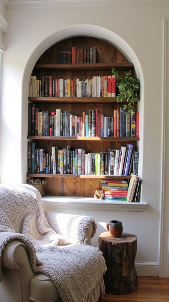 colorful book display joy