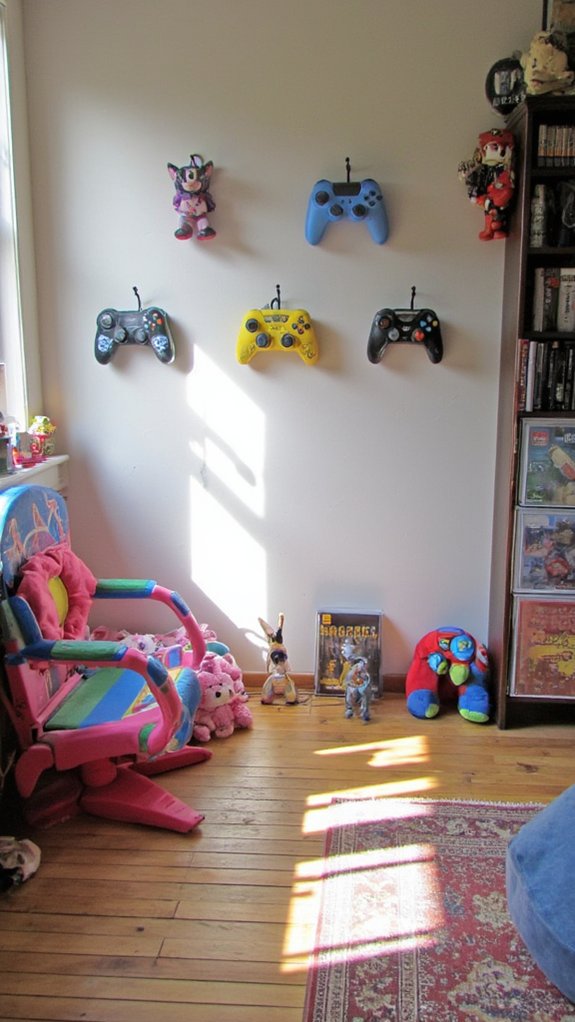 colorful diy controller hooks