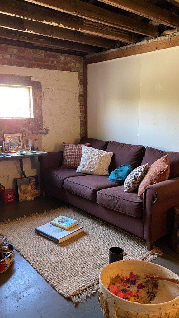 comfortable functional family space