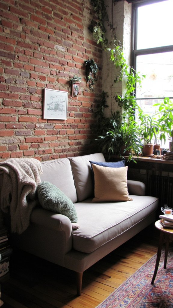 compact sofa with storage