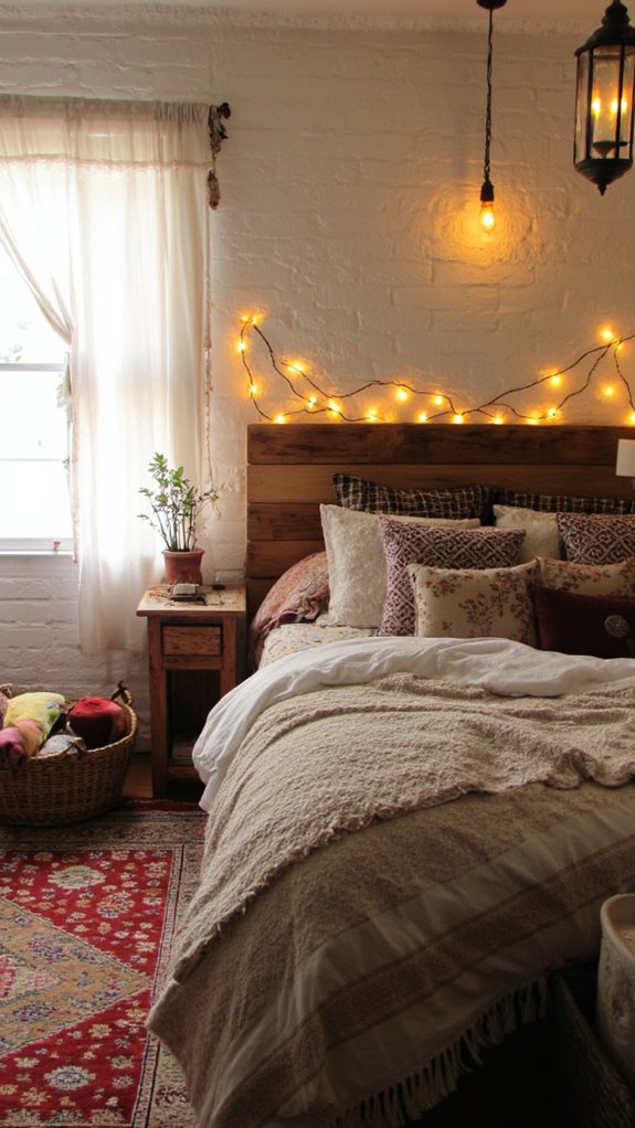 cozy ambiance with lighting