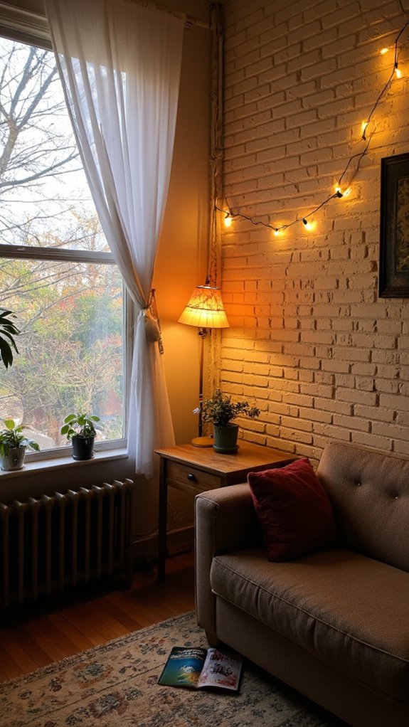 cozy ambient lighting additions