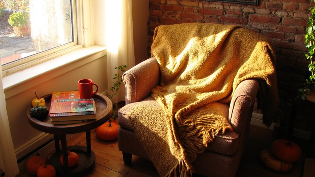 cozy autumn reading spaces