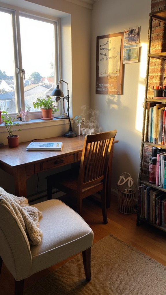 cozy basement workspace essentials