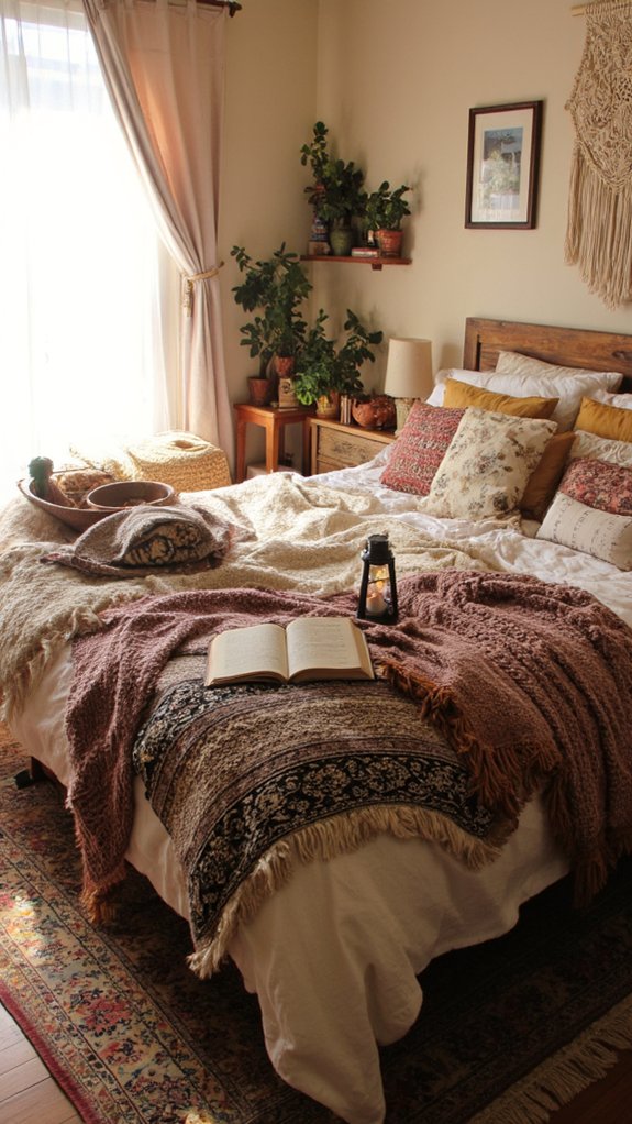 cozy bohemian throw addition