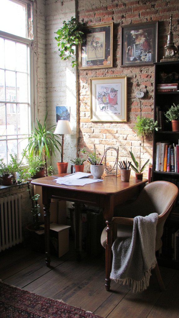 cozy bright productive corner