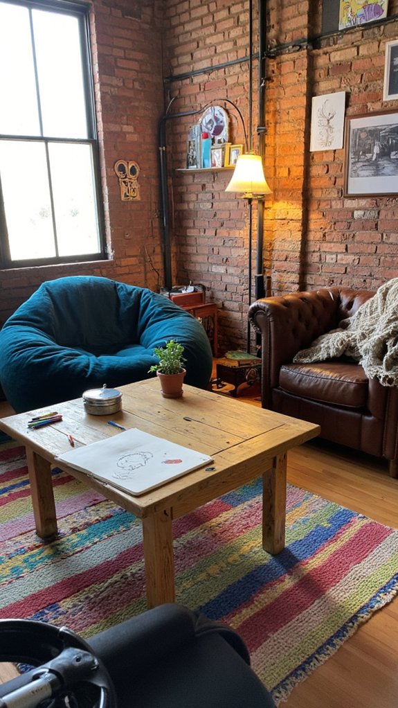 cozy chic gaming lounge