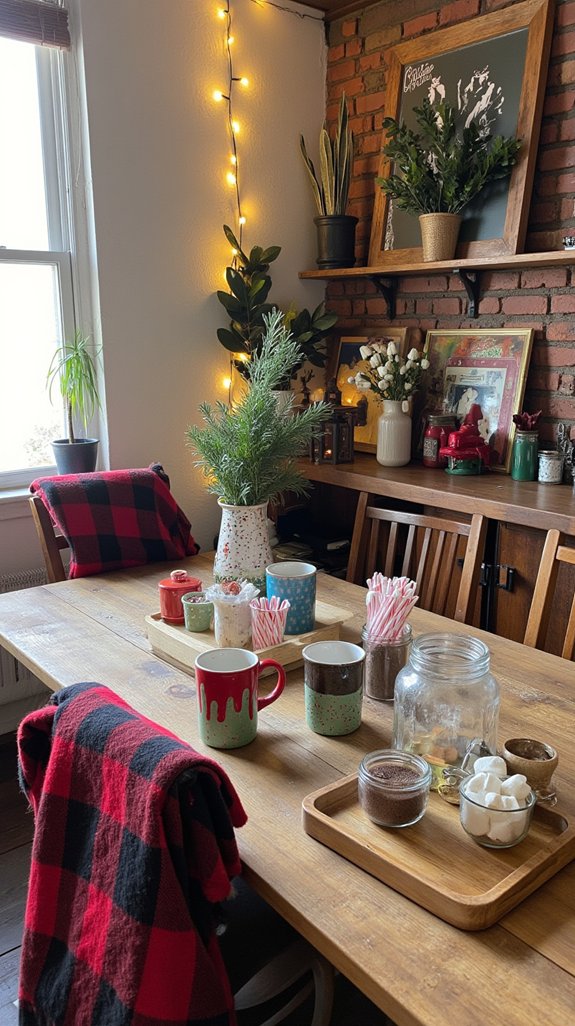 cozy custom hot cocoa